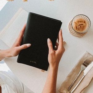 Stil Classics Black Leather Moderna Wallet